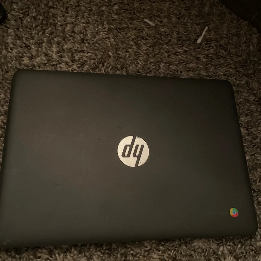 Good condition just sits here good for kids who need a laptop to do things